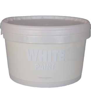 White Paint  2,5 Liter