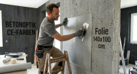 Betonoptikfolie Hart PVC Folie 300 &micr gallery
