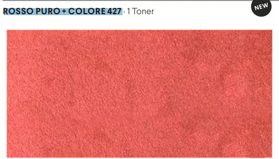 ROSSO PURO + COLORE 427 ·